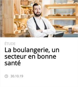 Mieux piloter son entreprise - Les boulangeries p&acirc;tisserie - Partie 1