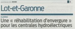 BSM Entreprise 38 - La r&eacute;novation de centrale hydro&eacute;lectrique