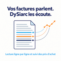 DySiarc, c'est quoi ? Lecture et analyse des factures fournisseurs