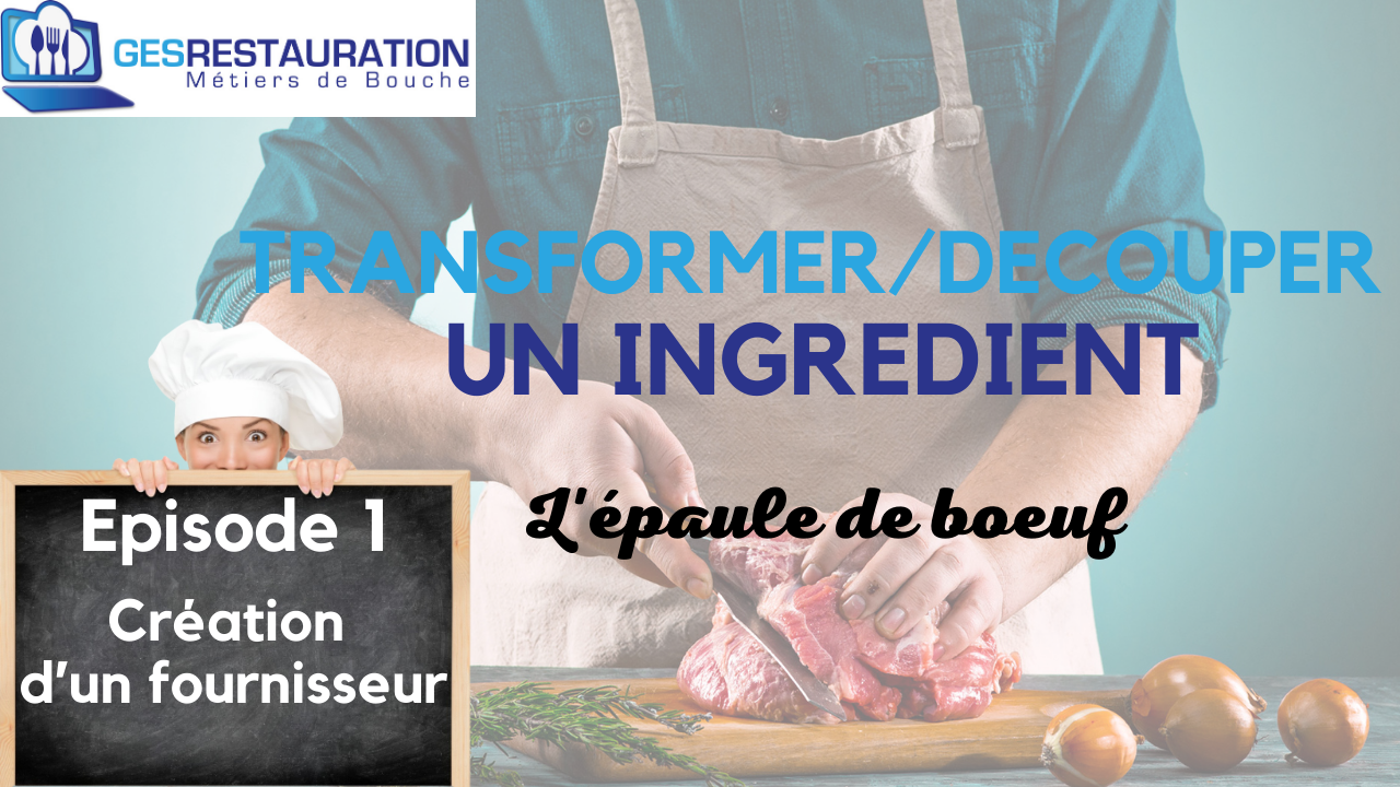 Transformer/ Découper un ingrédient - Episode 1 /5