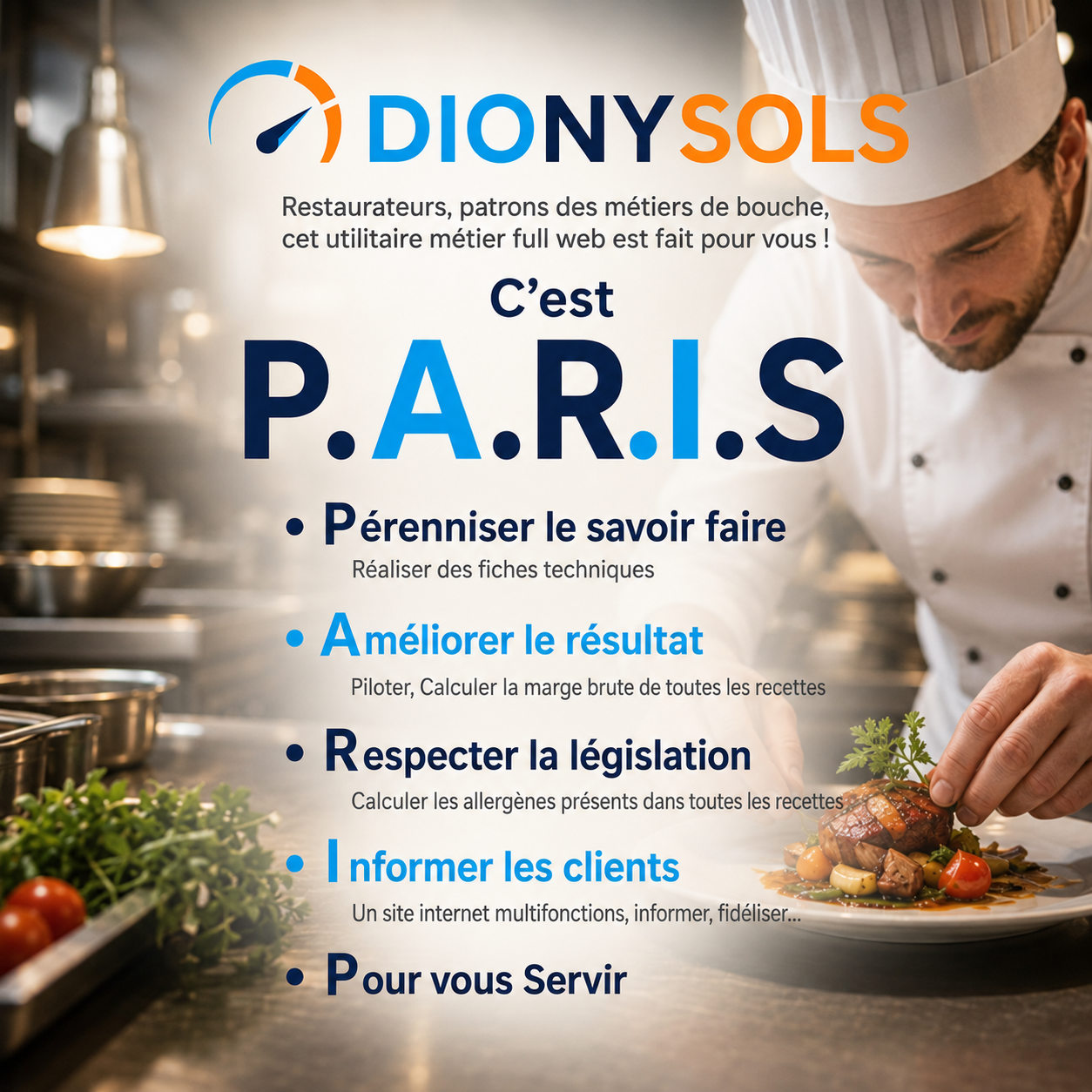 DionySols c'est PARIS 2026 DionySols c'est PARIS : Pérenniser, Améliorer, Respecter, Information, Servir